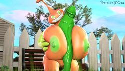 3d disembodied_penis female female_only game_freak hyper hyper_breasts nintendo outdoors pokemon rgtdwtbr rotom sfm source_filmmaker