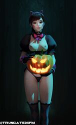 black cat d.va from halloween by truncatedsfm