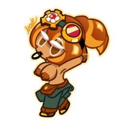 croissant cookie from cookie run