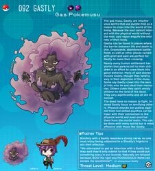 creature_index english_text gastly ghost_girl hi_res humanization kinkymation nintendo page_92 page_number pokémon_(species) pokemon pokemon-girl_encyclopedia pokemorph pokemusu profile tagme text text_box