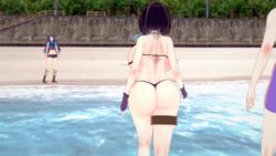 3d alternate_breast_size ass beach big_ass big_breasts bikini dat_ass father_and_daughter fire_emblem fire_emblem_awakening fire_emblem_cipher huge_breasts large_ass lucina_(fire_emblem) lucina_(summer)_(fire_emblem) morgan_(fire_emblem) morgan_(fire_emblem)_(female) nintendo ocean outdoors outside purple_hair rhcpftw robin_(fire_emblem) robin_(fire_emblem)_(male) sand short_hair swimsuit swimwear tagme thighs water wet wide_hips