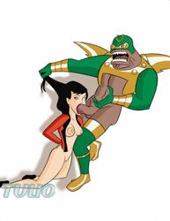 dc_comics dcau fellatio interspecies justice_league justice_league_unlimited lois_lane lois_lane_(dcau) parademon superman:_the_animated_series superman_(series) tulio