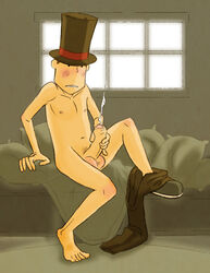 hershel_layton male_only professor_layton professor_layton_and_the_curious_village tagme