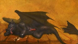 2010 dragon dreamworks feral how_to_train_your_dragon male_only paramount_pictures racoonwolf tagme toothless