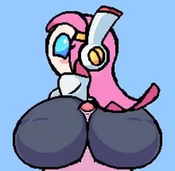 1boy 1girls 2021 alien alien_humanoid animated ass assjob big_ass big_penis blue_background blush breasts bubble_butt buttjob covered_buttjob duo female foreskin genitals hair happy hot_dogging huge_ass huge_butt humanoid jiggle kirby kirby_(series) kirby_planet_robobot kirby_star_allies long_hair male male/female mouthless mouthless_female mp4 nintendo no_mouth no_sound penis pink_body pink_hair pixel_art pov sex susanna_patrya_haltmann susie_(kirby) tagme uncut video video_games wonster-chan