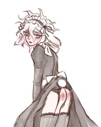 nagito komaeda from danganronpa by nikoloft
