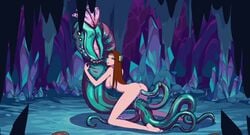 1girls 1monster anal_penetration animated cave cum cum_in_pussy cum_inside game interspecies kissing lilith_(tentacles_thrive) moaning moaning_in_pleasure monster mp4 san_sheng_wan sound tagme tentacle tentacle_sex tentacles tentacles_thrive vaginal_penetration video