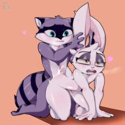 2boys anal anal_sex anthro bunny bunny_ears bunny_tail eyelashes eyeshadow femboy feminine_male fur furry gay girly humanoid makeup male male/male male_focus male_only male_shortstack maledom malesub sex texi_(yitexity) yaoi