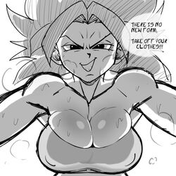 1girls big_breasts breasts caulifla dragon_ball dragon_ball_super female female_only muscular musk musk_clouds musky pov pov_eye_contact pseudocel smell smelly smile smiling smiling_at_viewer smug steam steamy sweat sweatdrop sweating sweaty