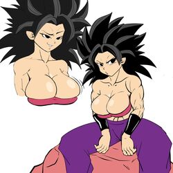 breasts caulifla dragon_ball dragon_ball_super pseudocel