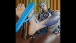 3d animated barefoot clusived dark-skinned_male dark_skin feet feet_on_balls flip_flops foot_fetish foot_focus footjob footjob_with_flip_flops footjob_with_sandals frost_(mortal_kombat) interracial large_penis mortal_kombat mortal_kombat_11 mp4 no_sound partial_male sandaljob sandals solejob soles tagme toes video