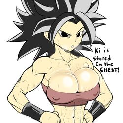 1girls abs big_breasts breasts caulifla dragon_ball dragon_ball_super female female_focus female_only muscular muscular_female musk musk_clouds musky pseudocel smell smelly steam steamy sweat sweatdrop sweating sweaty