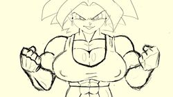 abs breasts dragon_ball dragon_ball_super drawn kefla legendary_super_saiyan pseudocel saiyan super_saiyan tagme