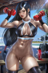 tifa lockhart from final fantasy by ayyasap