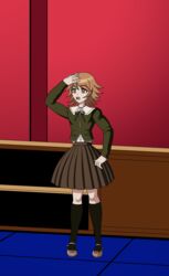 1boy danganronpa depraveddefense femboy fujisaki_chihiro male male_only masculinization muscle_growth sequence_parts smooth_skin solo solo_male