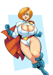 1girls alien alien_girl athletic athletic_female background big_breasts blonde_hair blue_eyes blue_gloves breasts bursting_breasts bust busty cape cleavage cleavage_cutout clothed costume curvaceous curvy curvy_figure dc dc_comics digital_drawing_(artwork) digital_media_(artwork) earth-2 earth_2 eyebrows eyelashes eyes female female_only glassfish gloves heroine hips hourglass_figure huge_breasts humanoid justice_society_of_america kara_zor-el kara_zor-l karen_starr kryptonian large_breasts legs lipstick lower_body outfit posing power_girl red_cape red_lips red_lipstick short_hair solo standing superheroine superman_(series) thick_legs thick_thighs upper_body voluptuous wide_hips