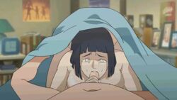 all_fours animated ass ass_up bangs big_ass big_breasts blowjob boruto:_naruto_next_generations completely_nude faceless_male fellatio funhentaiparody hyuuga_hinata incest mature_female milf mother mother_and_son naruto naruto_(series) older_man_and_younger_boy on_all_fours on_bed oral penis pov spread_legs sucking under_covers under_sheets uzumaki_boruto younger_male