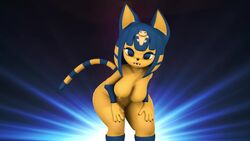 16:9 3d 3d_(artwork) 3d_model animal_crossing animated ankha ankha_(animal_crossing) ankha_(hazeker) anthro big_breasts big_butt blue_eyes blue_hair bouncing_breasts breasts butt dancing digital_media_(artwork) domestic_cat doubutsu_no_mori egyptian exposed_breasts felid feline felis female hair hazeker hi_res looking_at_viewer mammal music nairu_(doubutsu_no_mori) nintendo nude open_mouth short_playtime simple_background smile solo sound source_filmmaker tail_motion tailwag thick_thighs video video_games webm wide_hips widescreen wixiefox yellow_body