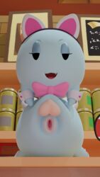 2020 3d 3d_(artwork) 9:16 anal anal_sex boo_(mario) disembodied_penis fake_cat_ears fake_ears fake_rabbit_ears female female_penetrated genitals ghost hi_res jgbun lahla looking_at_viewer male male_penetrating male_penetrating_female mario_(series) nintendo open_mouth paper_mario peeka penetration penis pussy sex sibling sister sisters smile spirit straight twins video_games