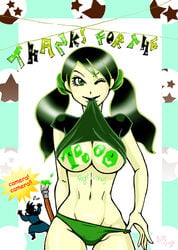 disney dr._drakken kim_possible nipples shego straight_hair tagme twintails