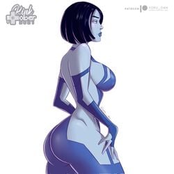 cortana from halo (series) by yoru dan