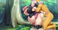 dawn (pokemon) from nintendo by kawahagitei