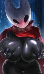 1girls 4_fingers anthro anthrofied areola areolae barely_visible_genitalia barely_visible_pussy big_breasts black_body black_eyes black_sclera black_skin breast_grab breast_hold breast_squeeze breasts clothing completely_nude female female_only hips hollow_knight hornet_(hollow_knight) hourglass_figure huge_breasts humanoid insect_girl insect_humanoid insects large_breasts lewdzure looking_at_viewer mask masked mouthless naked nipples no_mouth no_pupils no_pussy nude nude_female nudity outerwear pose posing pussy rain seductive seductive_eyes seductive_look solo solo_female thick thick_thighs thigh_gap thighs voluptuous water watermark wet wide_hips