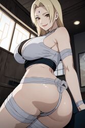 tsunade from naruto by minusleto
