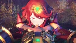 1boy 1girls 3d animated blonde_hair blowjob bottomless cum cum_in_mouth fellatio hetero long_hair longer_than_30_seconds looking_at_viewer male mythra nintendo oral penis pov pyra red_eyes red_hair rex_(xenoblade) small_penis small_penis_adoration smaller_male sound swallowing_cum tagme transformation video xenoblade_(series) xenoblade_chronicles_2 yellowbea young younger_male