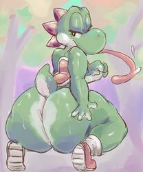 yoshi from mario (series) by kiseff