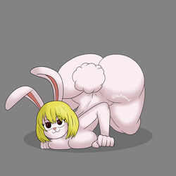 ass bent_over big_ass big_butt bootiehound bunny_girl carrot_(one_piece) female female_only furry looking_at_viewer one_piece solo solo_female