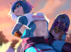 krystal from digimon by skeleion