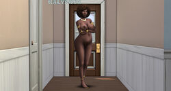 3d afro anklet chubby dark-skinned_female dark_skin devious_desires deviousdesires female female_only jewelry kalyptuz nail_polish necklace ring sims sims4 solo tall_female the_sims the_sims_4 thick thick_thighs vivienne_doty