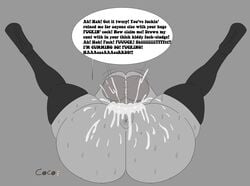 1girls 1male bbw big_anus big_butt big_hips big_thighs chubby coconutbutter cum cum_drip cum_in_pussy cum_inside cum_on_ass cum_on_lower_body cum_overflow cum_splatter dialogue dialogue_box dirty_talk english_text faceless_male female gigantic_ass gigantic_butt greyscale high_heeled_boots high_heels hourglass_figure huge_ass huge_balls huge_butt huge_cock huge_hips huge_thighs hyper_balls hyper_penis large_ass large_breasts large_butt large_penis large_testicles massive_ass mating_press mind_break missionary_position monochrome orgasm penetration penis pussy size_difference small_but_hung smaller_male smooth_skin sweat sweatdrop sweating the_fairly_oddparents thick_thighs thigh_boots thigh_highs tight_balls timmy_turner vaginal_penetration veiny_penis vicky_(fairly_odd_parents) wide_hips