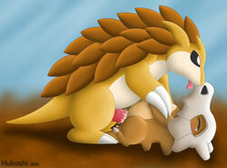 2010 cubone hukoshi male/ambiguous nintendo pokémon_(species) pokemon pokemon_(species) sandslash straight_hair