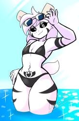 1girls anthro asriel asriel_dreemurr asriel_dreemurr_(god_form) female female_asriel female_focus female_only genderswap_(mtf) hi_res looking_at_viewer pubic_tattoo rule_63 solo solo_female undertale undertale_(series)