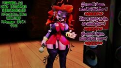 3d android big_breasts big_thighs blackduky2_(artist) clothing collaboration demon demon_girl dialogue friday_night_funkin malfunction mechabare mommy mommy_mearest mother no_nude official_myst_(artist) one_girl sfw simulation solo source_filmmaker