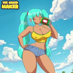 1boy 1girls animated areolae ass big_ass big_breasts big_thighs brazil brazilian brazilian_female brazilian_miku breasts clothed_male_nude_female completely_nude completely_nude_female cyan_eyes cyan_hair female hatsune_miku huge_ass huge_thighs latin_american_hatsune_miku_(meme) less_than_30_seconds long_hair looking_at_viewer male naked naked_female nipples nude nude_female pussy shirt shorts solo_focus sound tagme tan tan_body the_naked_maker the_naked_maker_(oc) thick_hips thick_thighs thighs thong twintails twitter_link uncensored video vocaloid yellow_shirt