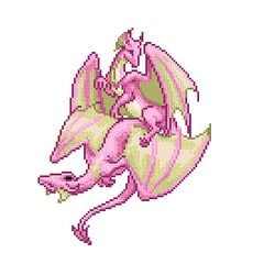 dragon dragon_cave male/ambiguous pink_dragon tagme