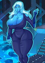 blue diamond (steven universe) from steven universe by richdraw
