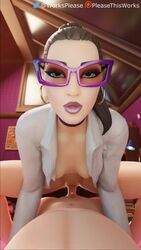 1girls 3d animated areola ass boobs breasts brown_hair butt choker collar cowgirl_position duo earrings eyebrows eyelashes eyeshadow female female_focus female_on_top femdom fortnite fortnite:_battle_royale glasses green_eyes hulk_(series) jennifer_walters jennifer_walters_(fortnite) light-skinned_female light-skinned_male light_skin lipstick long_hair looking_at_viewer male/female marvel marvel_comics moaning mp4 multiple_views nipples nude_male open_topwear pale-skinned_female partial_male penis petite pleasethisworks pleasure_face pleasured ponytail pov pov_eye_contact purple_collar purple_lipstick pussy riding_penis sex small_breasts sound straight tagme tits vagina vaginal vaginal_insertion vaginal_penetration vaginal_sex video wet white_shirt