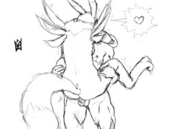 2021 2d anthro anthro_penetrated ass balls bandai_namco canid canine claws digimon digimon_(species) digital_drawing_(artwork) digital_media_(artwork) duo faceless_character faceless_female faceless_human faceless_male female female_on_human female_penetrated fox fur genitals heart hug human human_on_anthro human_penetrating human_penetrating_anthro human_penetrating_female humanoid_genitalia humanoid_penis interspecies loving_it male male/female male_on_anthro male_penetrating male_penetrating_anthro male_penetrating_female mammal monochrome nahadon nipples nude on_model penetration penis renamon sex signature sketch spread_legs stand_and_carry standing_sex text toe_curl trembling unfinished vaginal_penetration