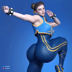 chun-li from street fighter by tekonsfw