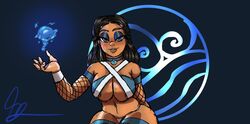 katara from avatar the last airbender by smmyart