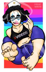 cara_de_raton clown clown_makeup cryptoshit el_uriel feet feet_on_legs feet_up furriel huevoniel inkerwave latino one_coin rule_63 uwu xvideos xvideos_logo