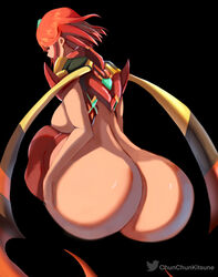 pyra from xenoblade (series) by sleesart