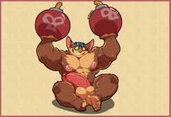 abs balls biceps bodybuilder cursedmarked furry hyper hyper_balls hyper_genitalia hyper_muscles hyper_penis hyper_testicles male male_focus male_only muscles muscular muscular_arms muscular_ass muscular_back muscular_legs muscular_male muscular_thighs nipples pecs penis testicles veins veiny_penis
