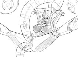 1girls 2d 2d_(artwork) anal anal_penetration anal_sex anus anythinggoes arcee arcee_(prime) big_breasts breasts double_penetration drawn female female_only monochrome nipples open_legs penetration pussy robot robot_girl sex tagme_(artist) tentacle tentacle_sex thick_thighs transformers transformers_prime uncolored unknown_artist vagina vaginal vaginal_penetration vaginal_sex