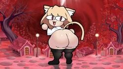 1girls :3 animated ass_shake bubble_ass bubble_butt cellulite divine_wine female female_only funny long_video longer_than_2_minutes looking_at_viewer loop melty_blood mp4 music neco-arc nekomimi overweight_female shake sound superbinario tsukihime twitter_username type-moon vampiranhya_(artist) video