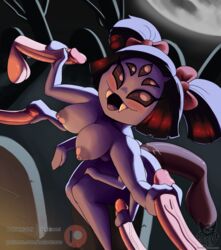muffet from undertale by batartcave